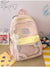Süßer dekorativer Schulrucksack