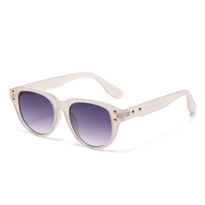 Chic Vintage-Style Übergroße Sonnenbrille