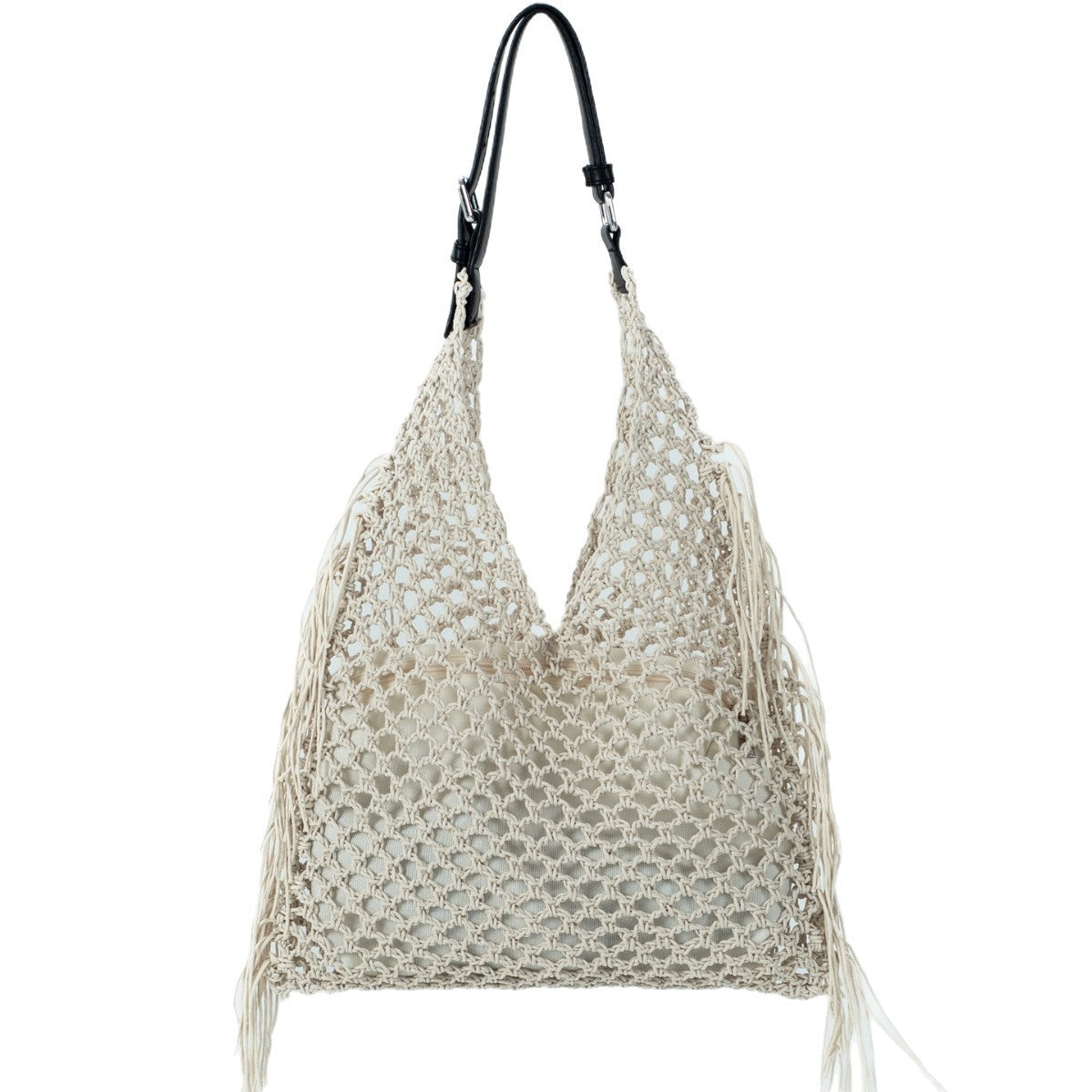 Trendige, Handgefertigte Netz-Handtasche Brehn