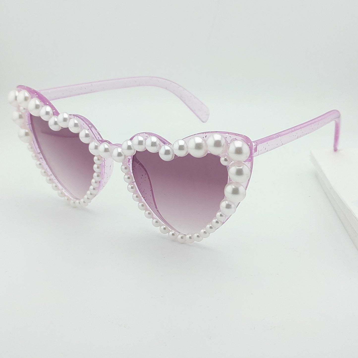 Herzförmige, perlenverzierte Sonnenbrille Brehn