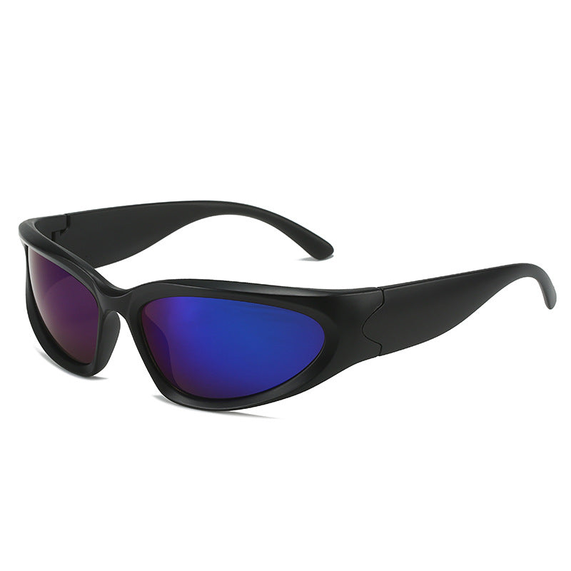 Damen sportliche Sonnenbrille mit ergonomischem Design und polarisierenden Gläsern Brehn