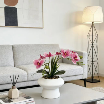 Elegante künstliche Orchideen-Blumenarrangement