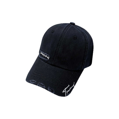 Unisex Verwaschenes Grafik Baseball Cap Brehn