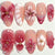 3D Dekorative Press-On Nagelset Brehn