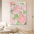 Texturiertes floralem Canvas Wandkunst