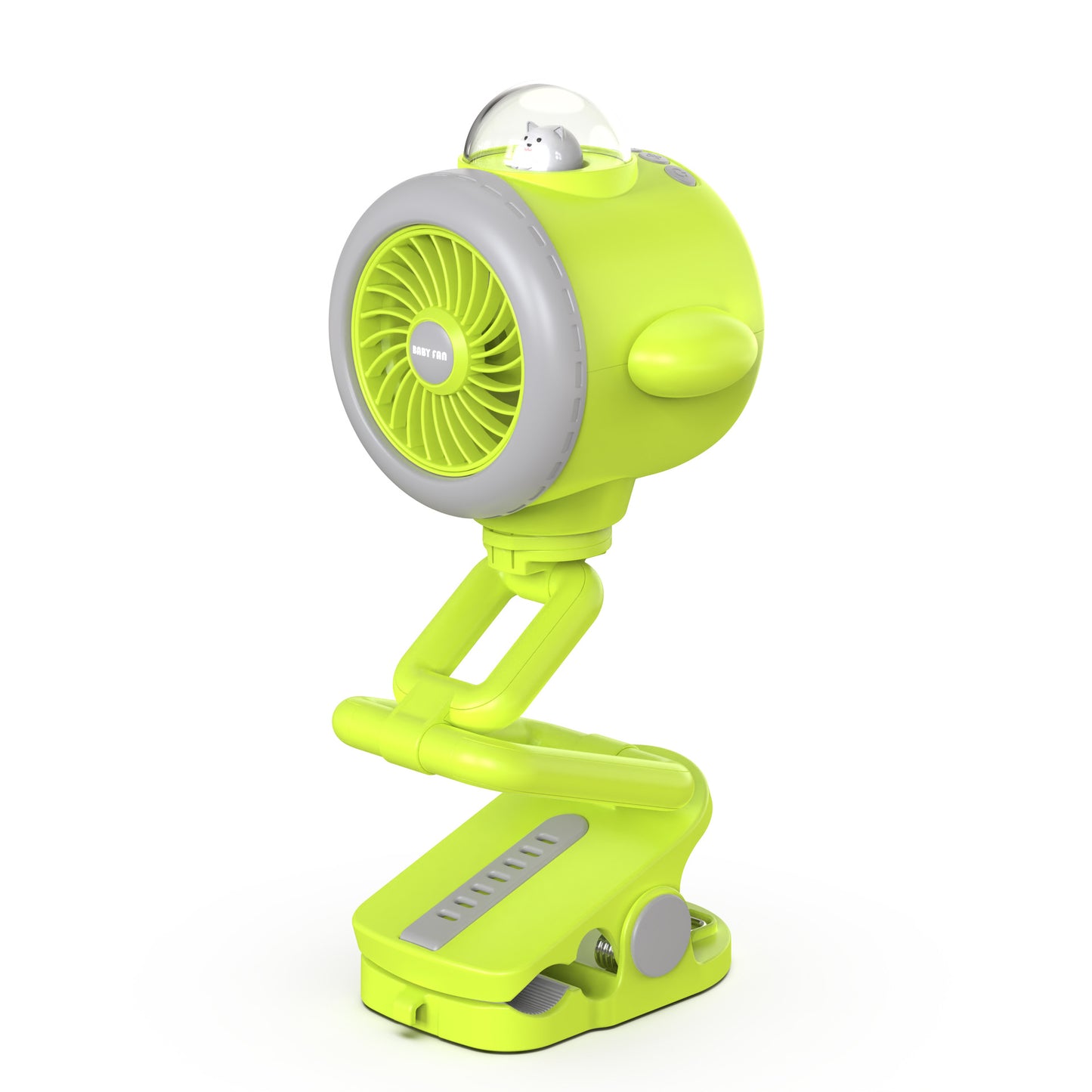 Unisex flexibler Clip-Ventilator Brehn