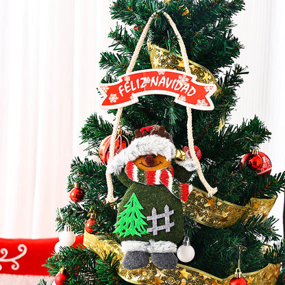 Deckendekoration mit Weihnachtsmann-Motiv Brehn