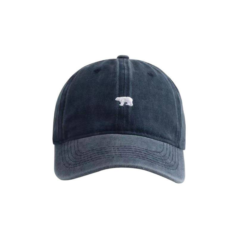 Damen Casual Bestickte Baumwoll-Baseballmütze Brehn