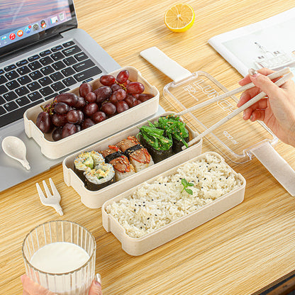 Umweltfreundliche Mehrschicht-Lunchbox