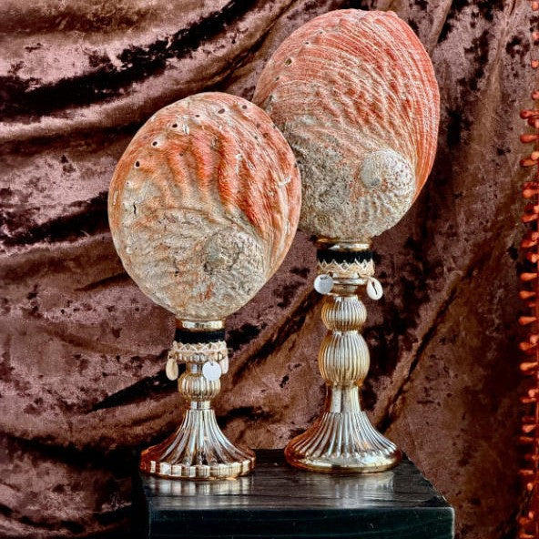 Dekoratives Marmor-inspiriertes Kerzen Set