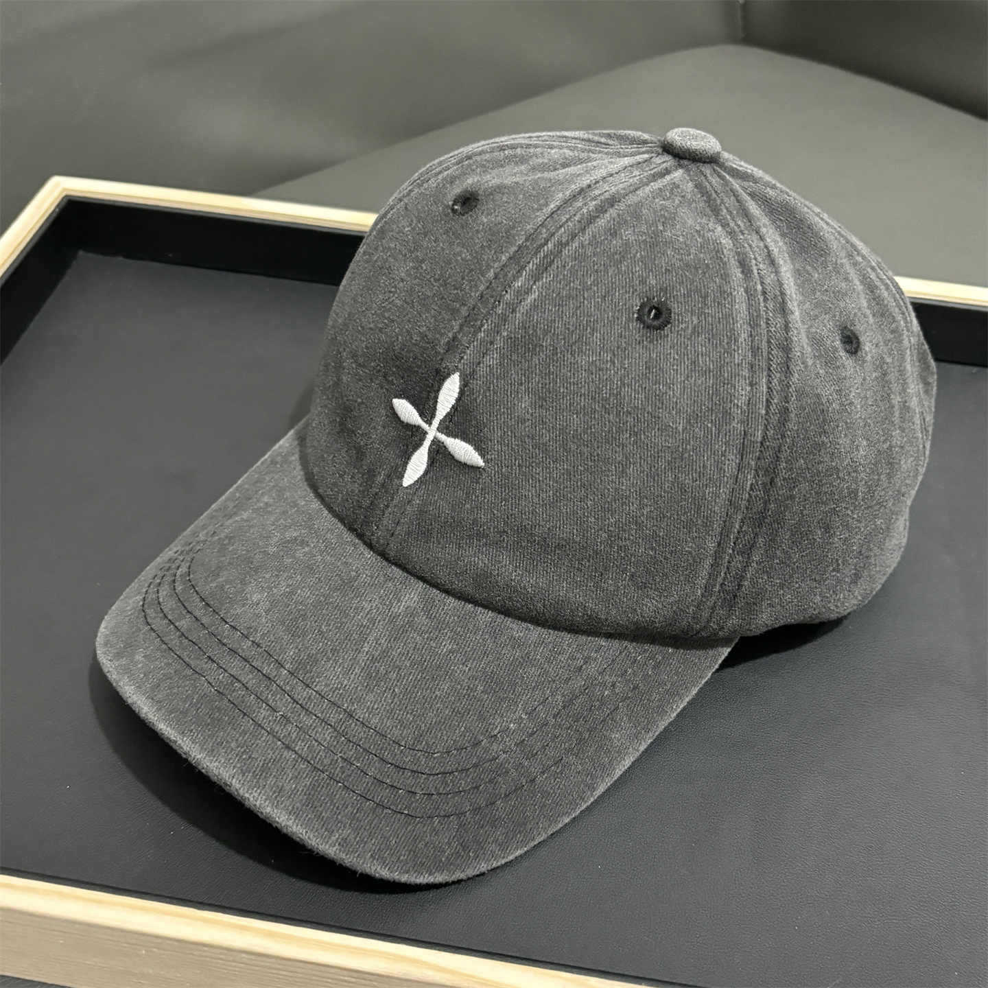 Unisex Vintage-inspirierte weiche Twill-Mütze Brehn
