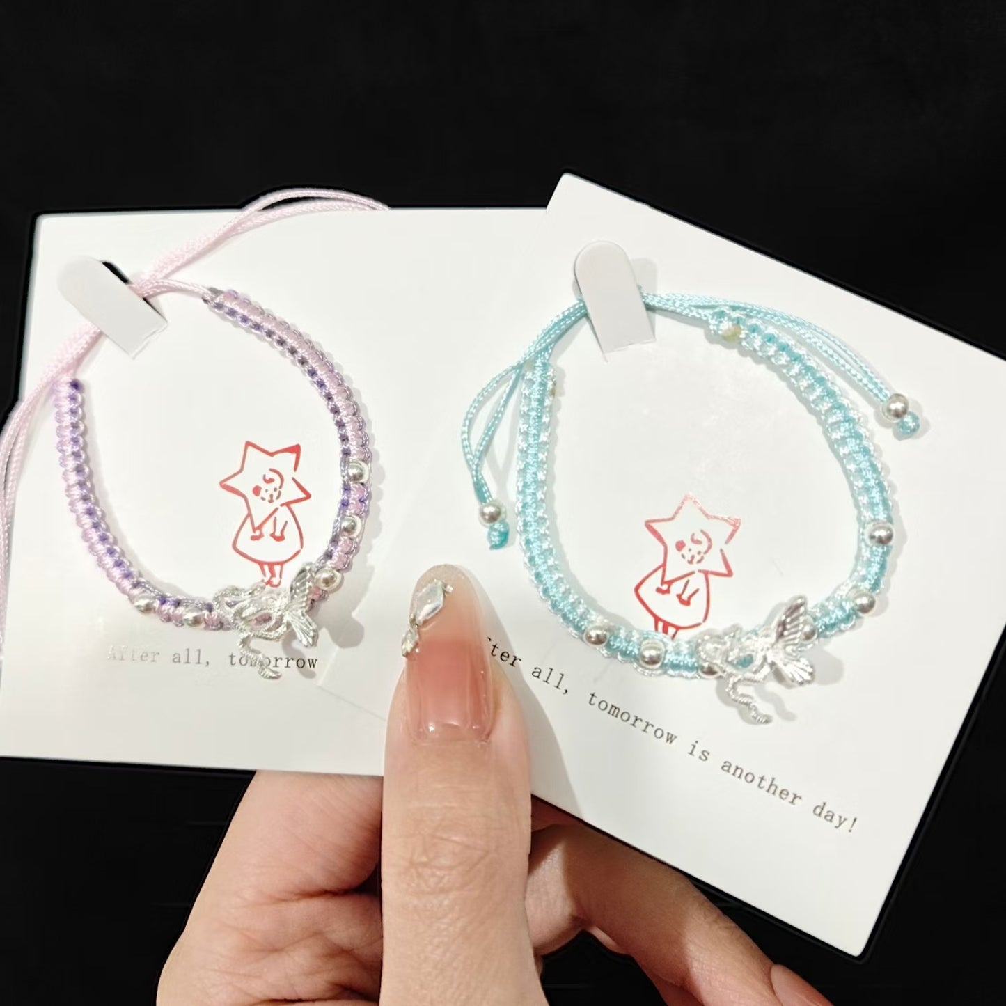 Verstellbares Schmetterlings Charm-Armband Brehn