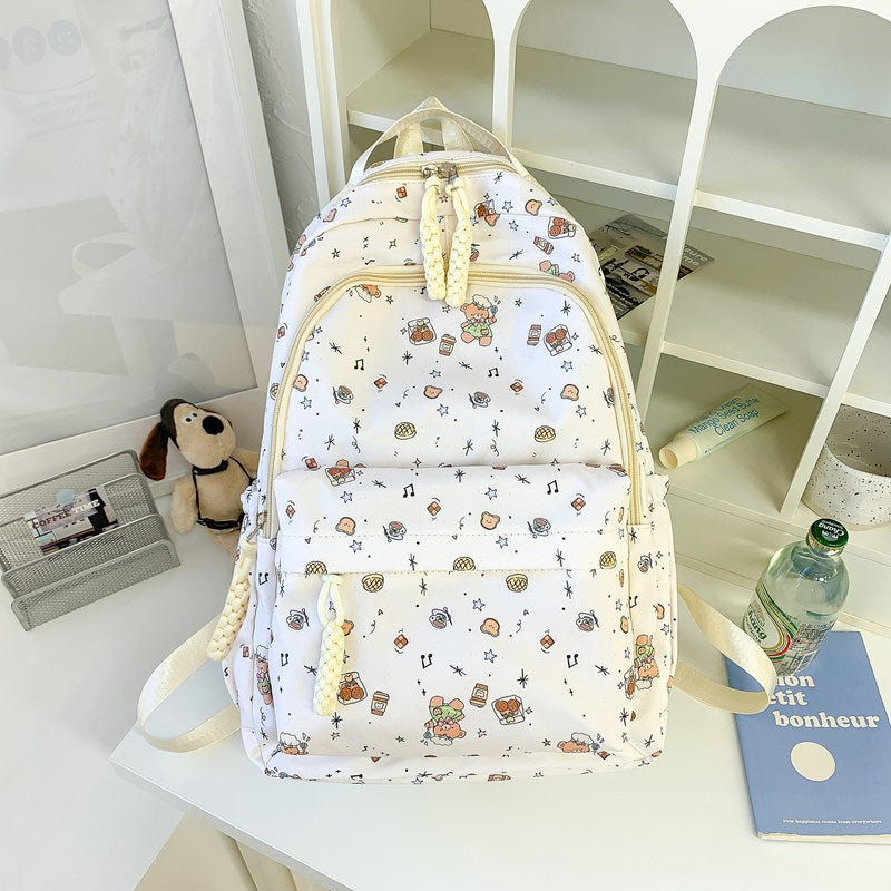 Verspielt Lebensmittel-Themen Rucksack