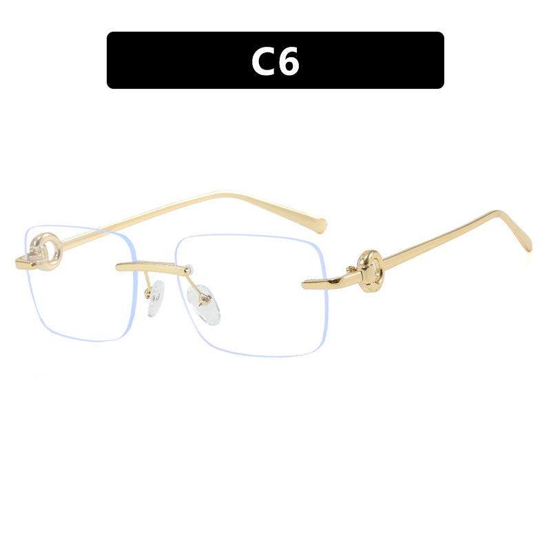 Damen modische geometrische Brille Brehn