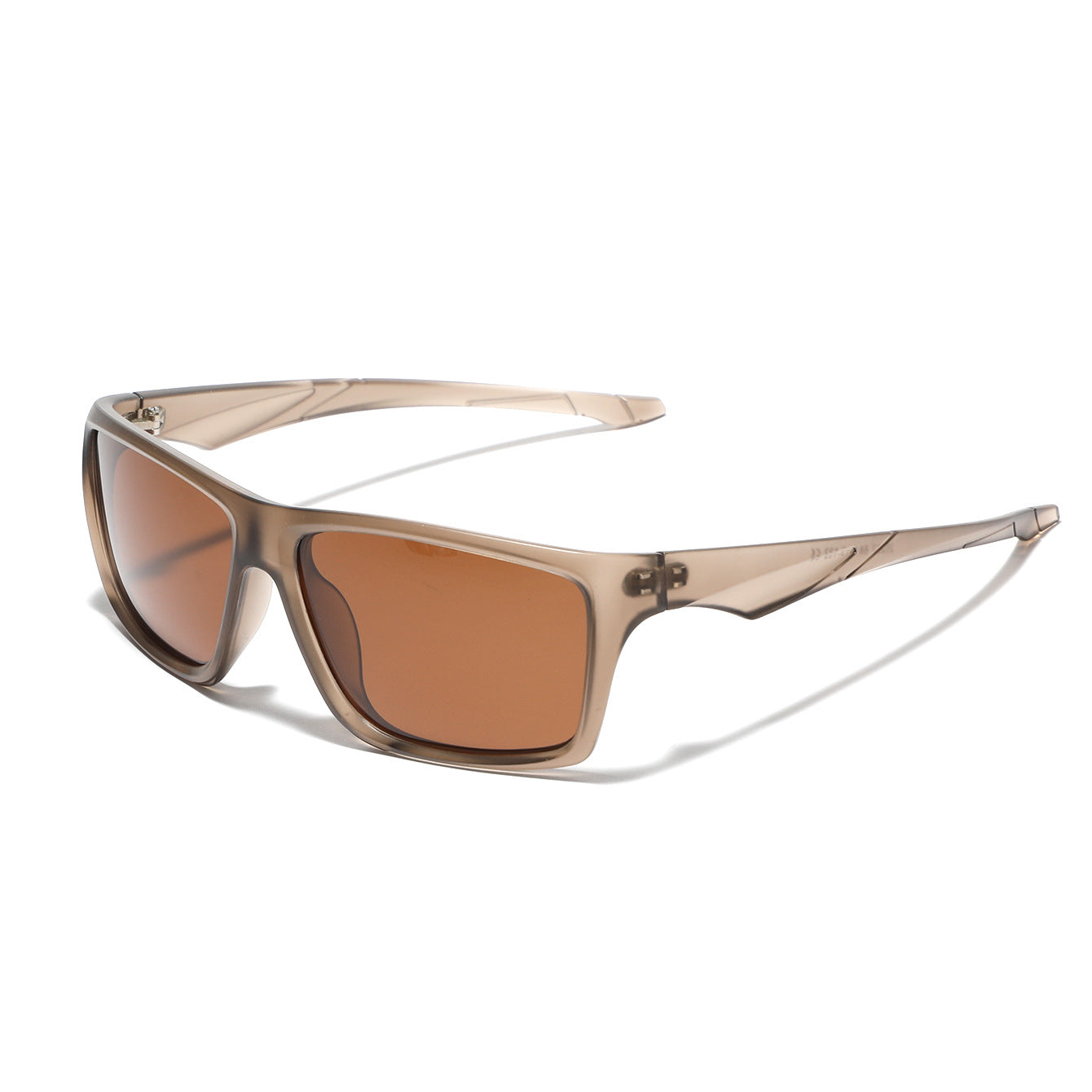 Damen sportliche Sonnenbrille mit robustem Rahmen und UV-Schutz Brehn