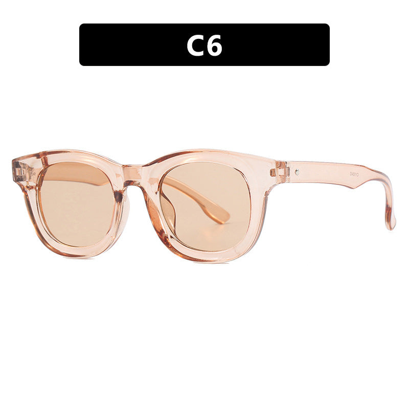 Damen trendige oversized Sonnenbrille mit markantem Design Brehn