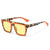 Chic Übergroße Geometrische Rahmen Sonnenbrille Brehn