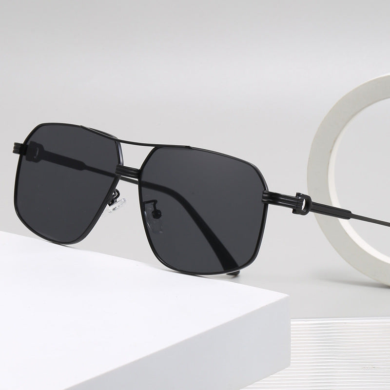 Damen stylische oversized Sonnenbrille mit diamantförmigem Rahmen Brehn