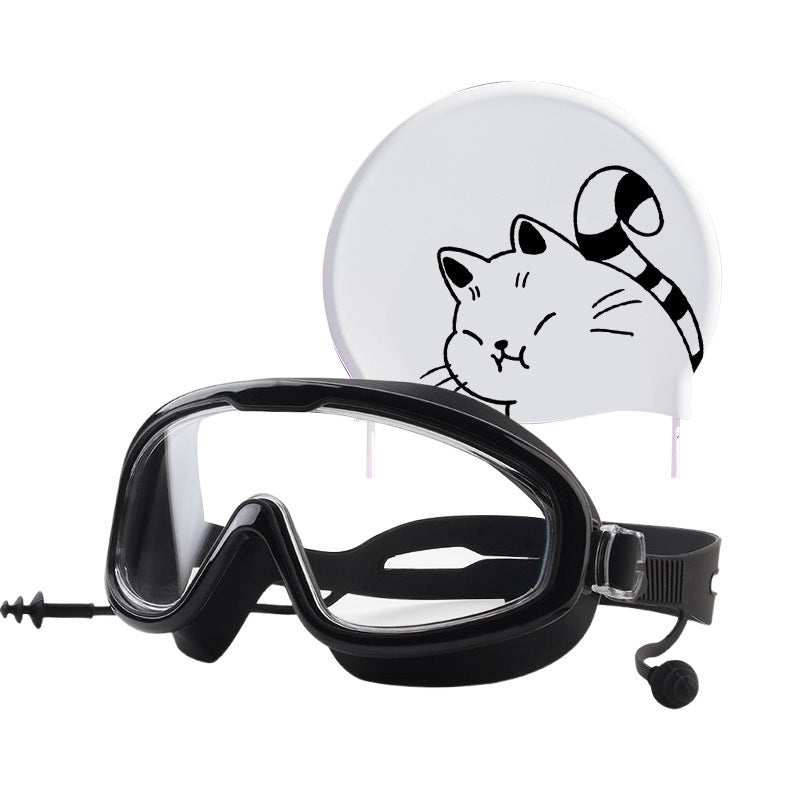 Schwimmmaske mit Großem Sichtfeld und Flexibler Dichtung Brehn