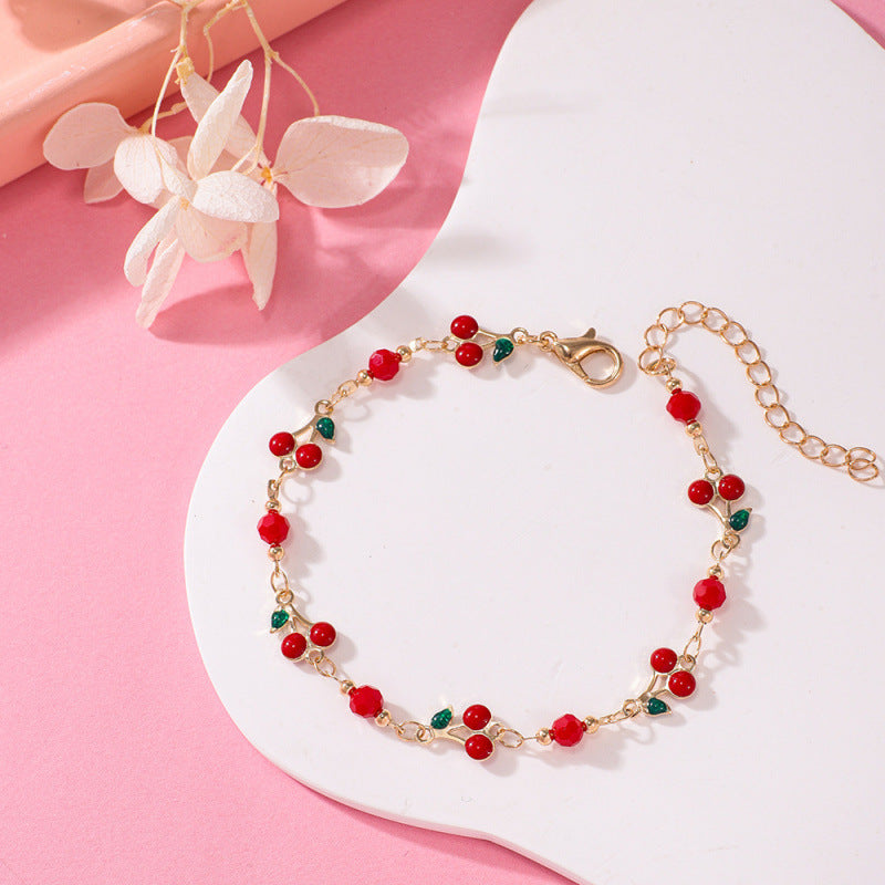 Kirschenblüten Charm-Armband Brehn