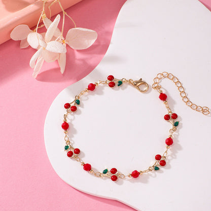 Kirschenblüten Charm-Armband Brehn