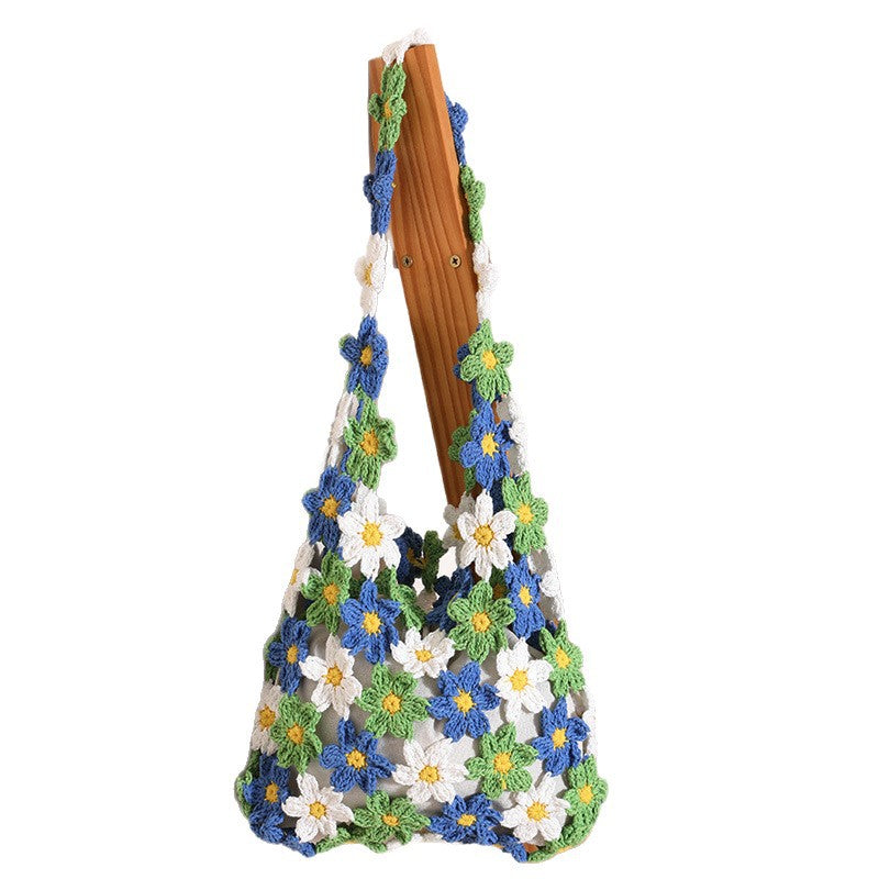 Damen Handgearbeitete Blumen-Umhängetasche Brehn