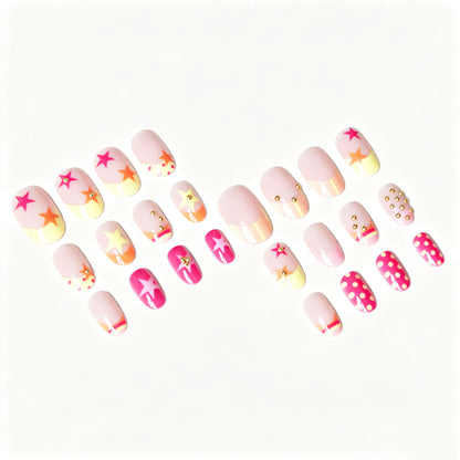 Dekoratives Nagelkunstdesign
