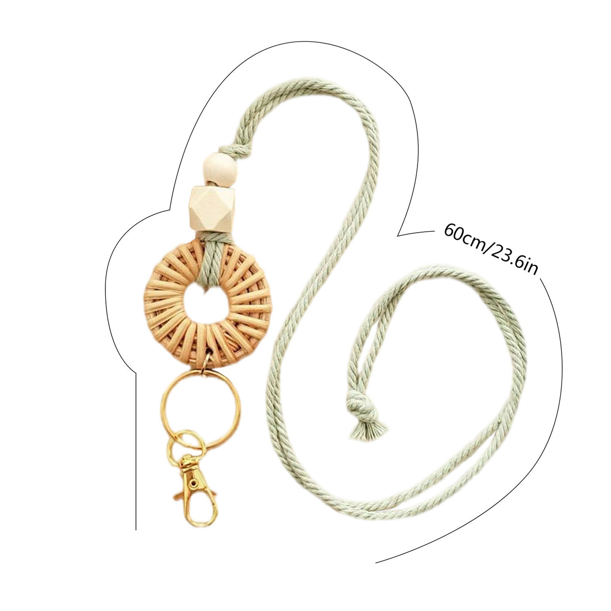 Macrame Schlüsselanhänger Halter Brehn