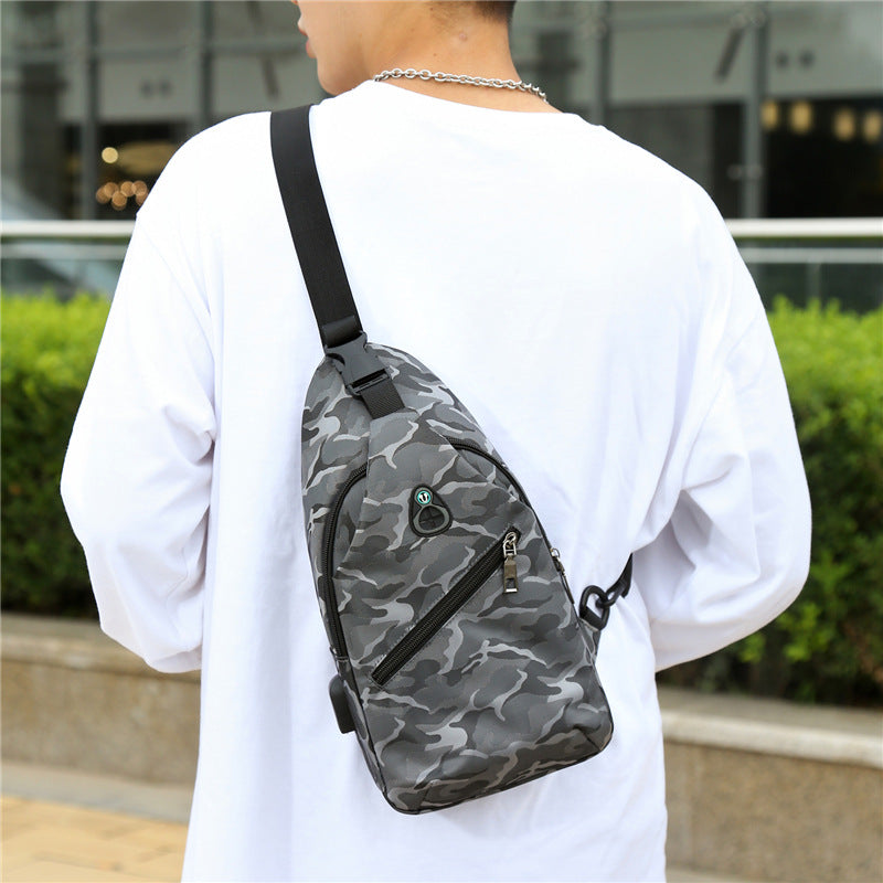 Crossbody-Rucksack mit Wasserabweisendem Material und Ergonomischem Tragesystem Brehn