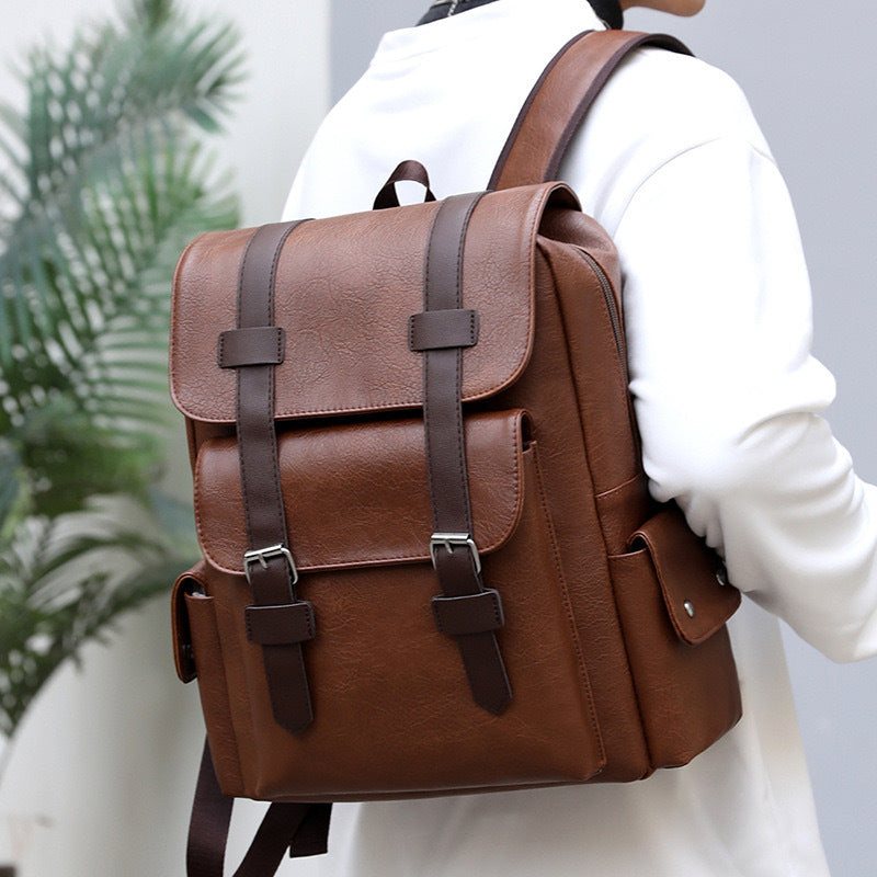 Moderner Rucksack mit Stilvollem Vintage-Design Brehn