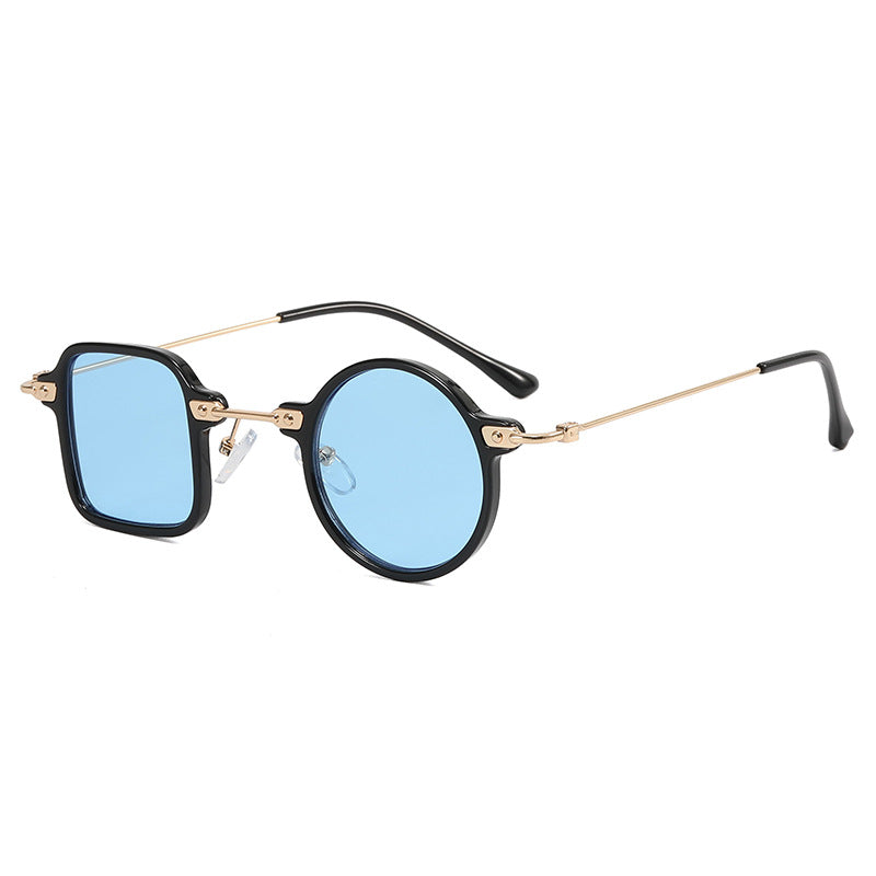 Damen elegante runde Hybridbrille mit quadratischem Design Brehn