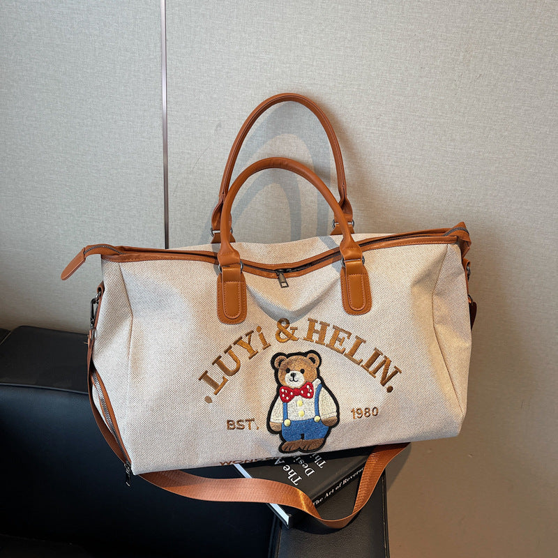 Lässige Canvas Reisetasche Brehn