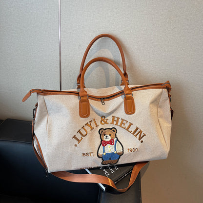Lässige Canvas Reisetasche Brehn