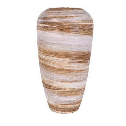 Künstlerische Spiraldesign Keramikvase Brehn