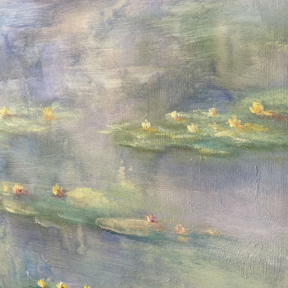 Wasserlilie Leinwandkunst für das Zuhause