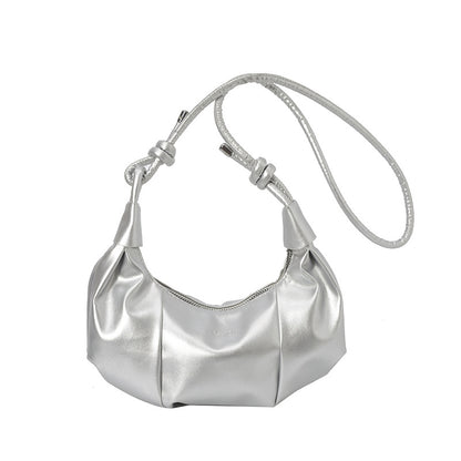 Stylische Falten Schultertasche Brehn