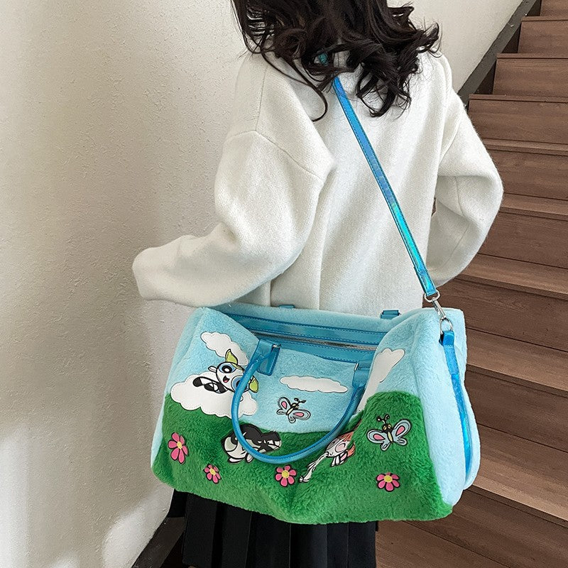 Stylische von Cartoons inspirierte Tragetasche Brehn
