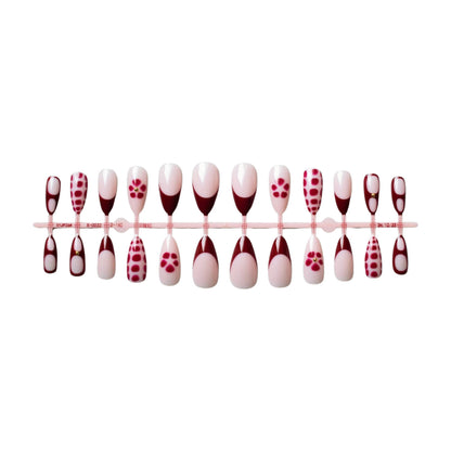 Künstlerisches Nageldesign-Set mit Edelsteinen
