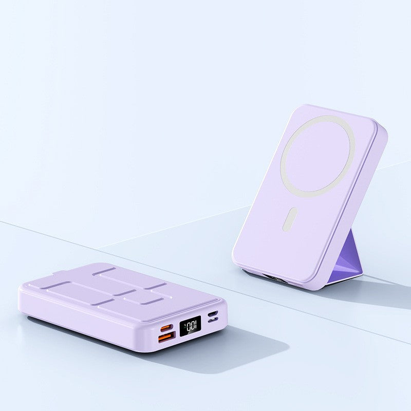 Tragbare Magsafe Powerbank mit Integriertem Ständer Brehn