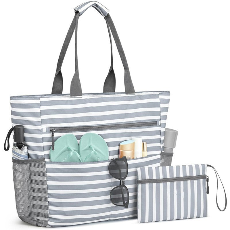 Große Strandtasche mit Funktionsreicher Innenorganisation Brehn