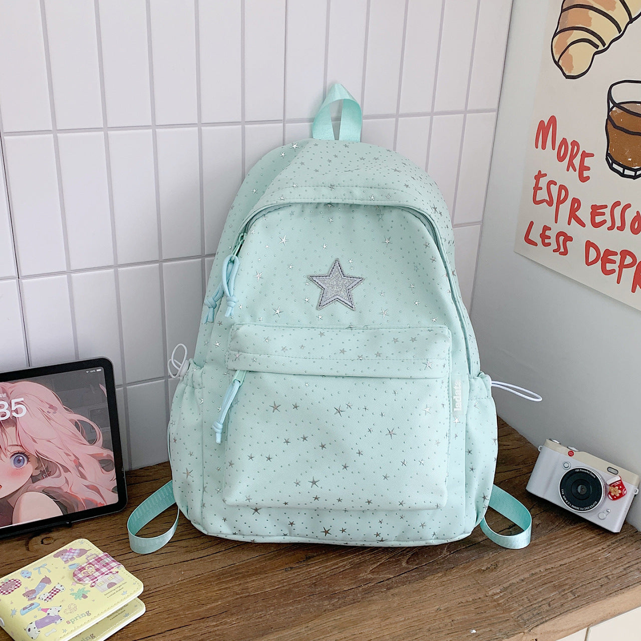 Stern-beschmückter lässiger Rucksack