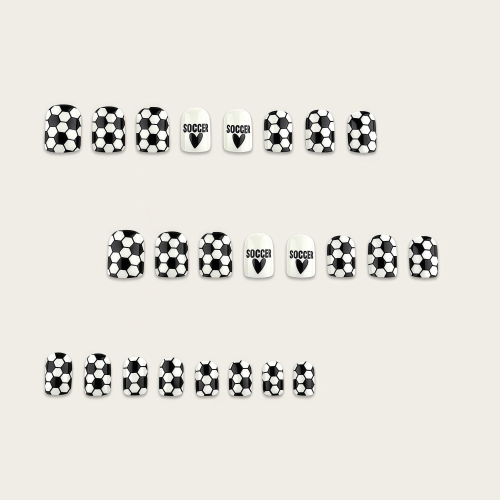 Fußball Nageldesign Brehn
