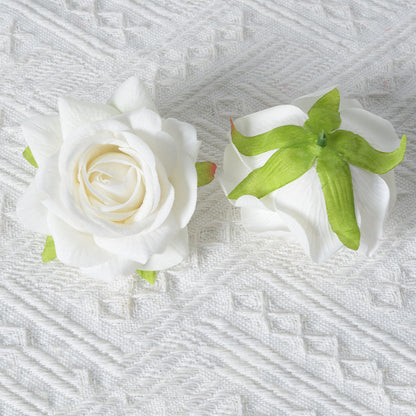 Elegante Stoff-Rosen-Haarspange