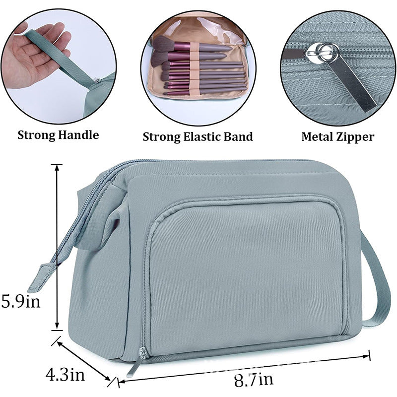 Kosmetik-Organizer Tasche mit Verstellbarem Innenfach Brehn