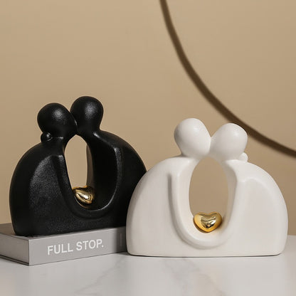 Moderne Familien-Skulptur Brehn