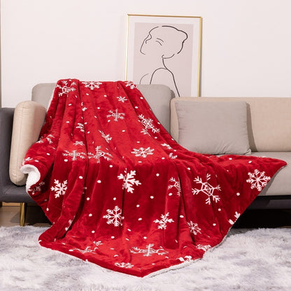 Spaßige, urlaubsbezogene Plüsch-Fleece-Decke