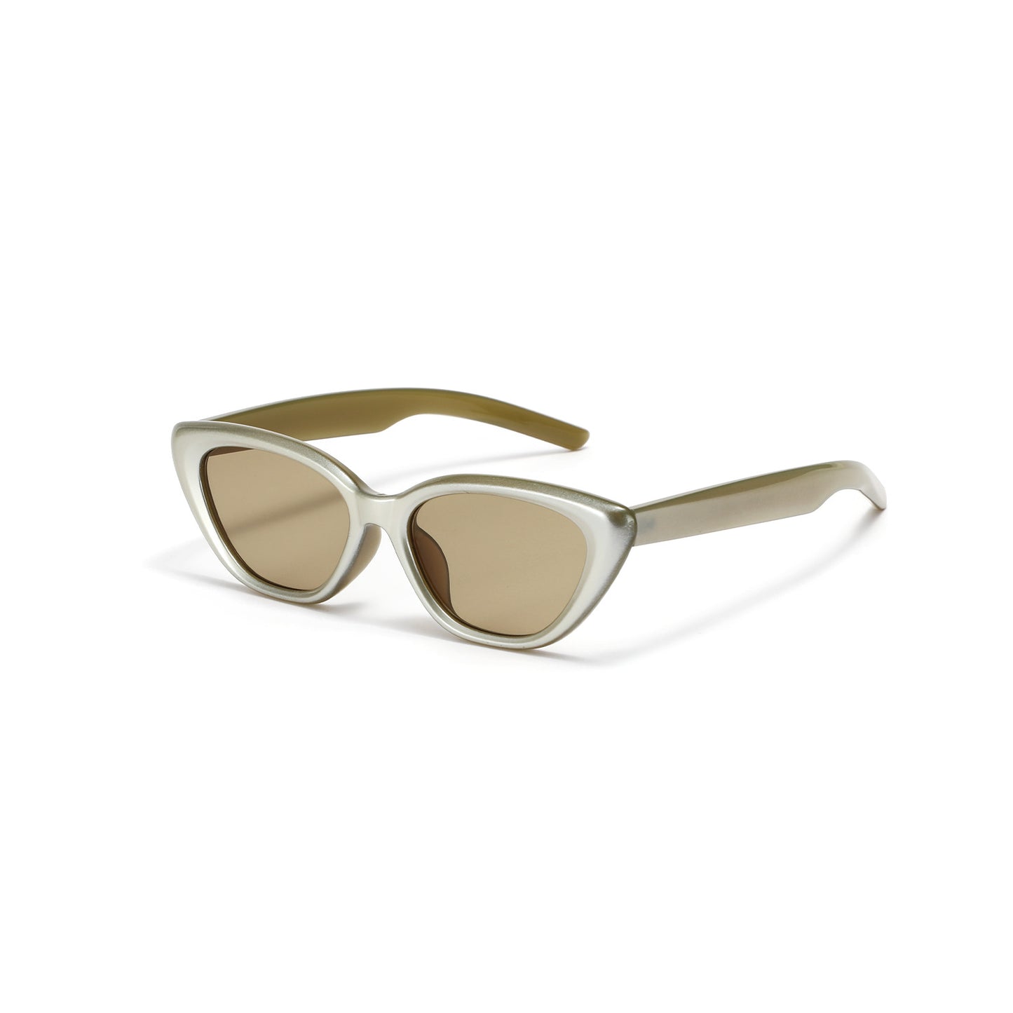Damen Cat-Eye Sonnenbrille mit transparentem Design Brehn