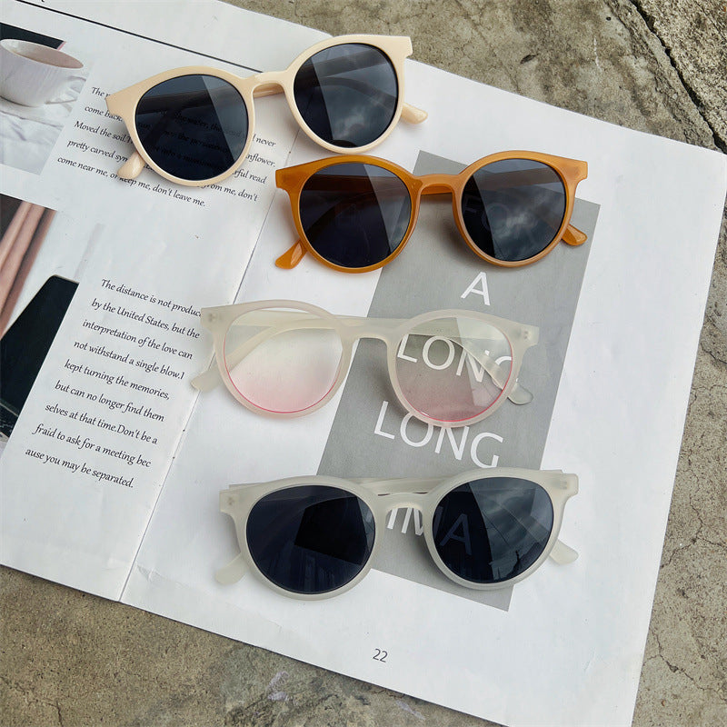 Chic Retro Runde Rahmen Sonnenbrillen Brehn
