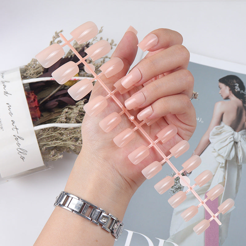 Natürliche glänzende Press-On-Nagelspitzen Brehn