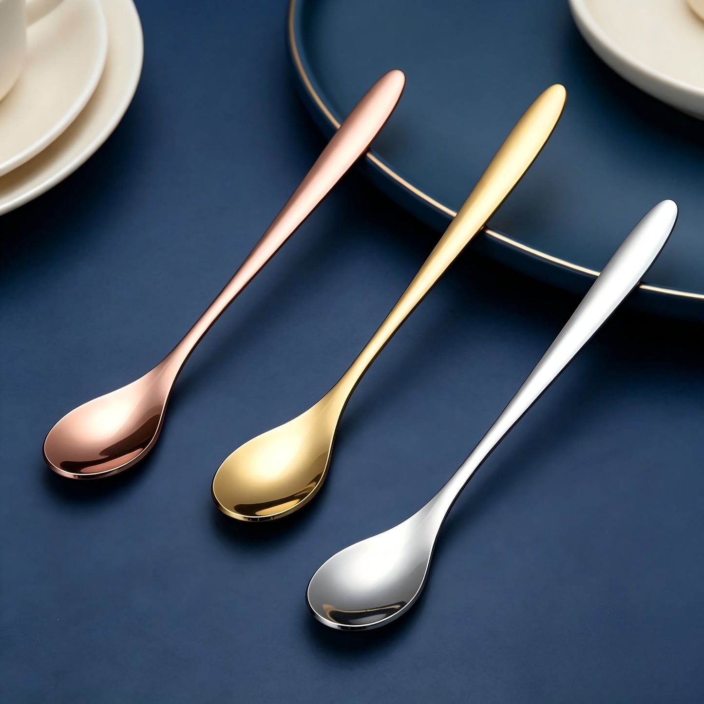 Eleganter Dessertlöffel Aus Hochwertigem Edelstahl Brehn